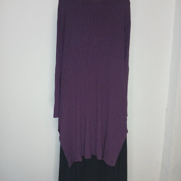 UGC Time & Tru Maroon Long Button down sweater size 20 - Picture 4 of 13